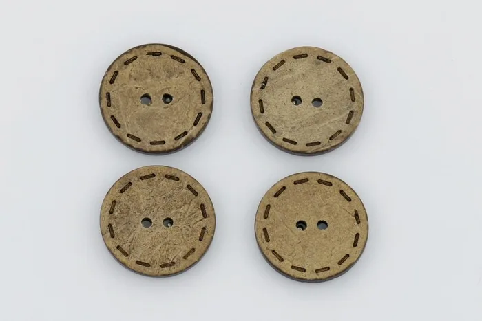 Гудзик 25 мм Mertbutton, бежевий, 1113-40-0856