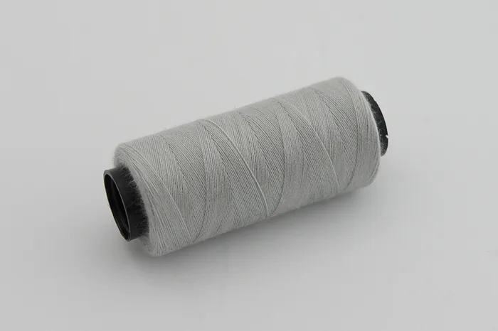 Нитки ПЕ №40/2 250 м Barva, сірий світлий, 5029
