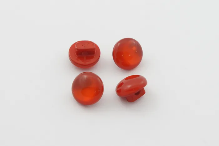 Гудзик 10 мм Mertbutton, червоний, 40231-16-0837