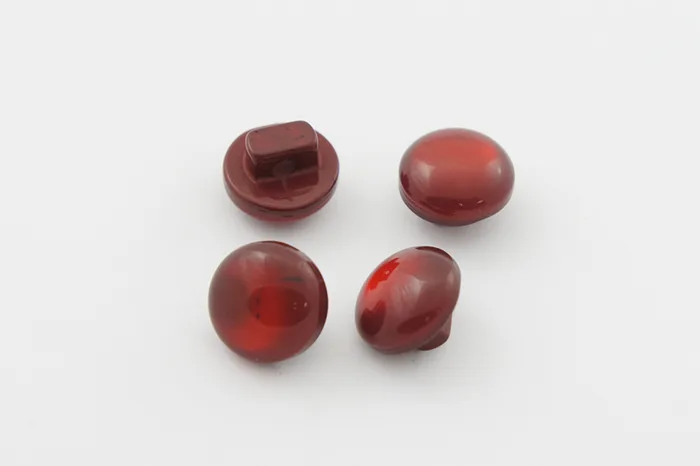 Гудзик 10 мм Mertbutton, червоний темний, 40231-16-1012