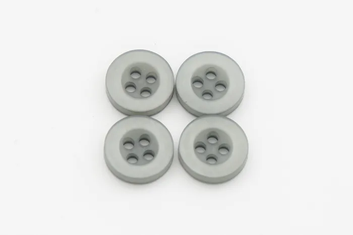Гудзик 11 мм Mertbutton, сірий, 40091-18-0303