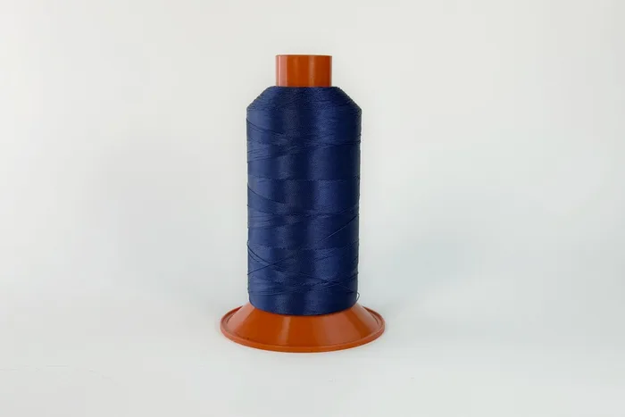 Нитки ПЕ №40, №210/3, 2850 м Barva, синій натуральний, 2036