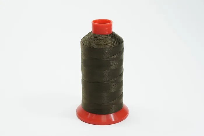 Нитки ПЕ №20, №420/3, 1400 м Barva, коричневий хакі, 7075