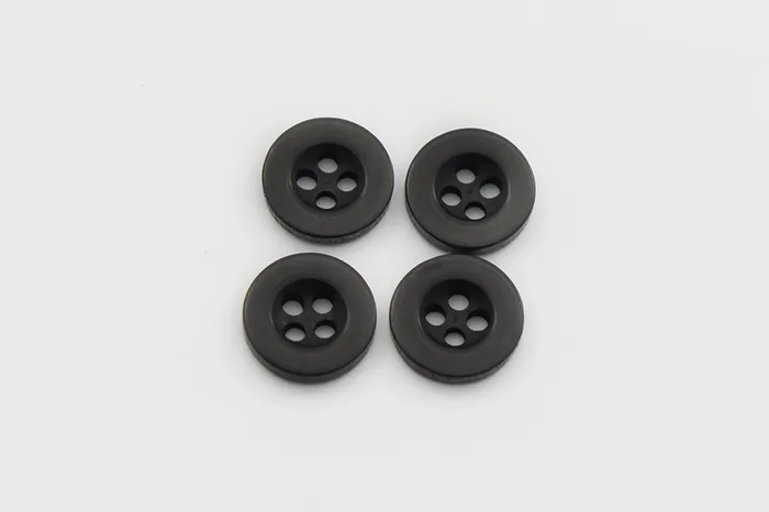 Гудзик 11 мм Mertbutton, чорний, 4009-18-000