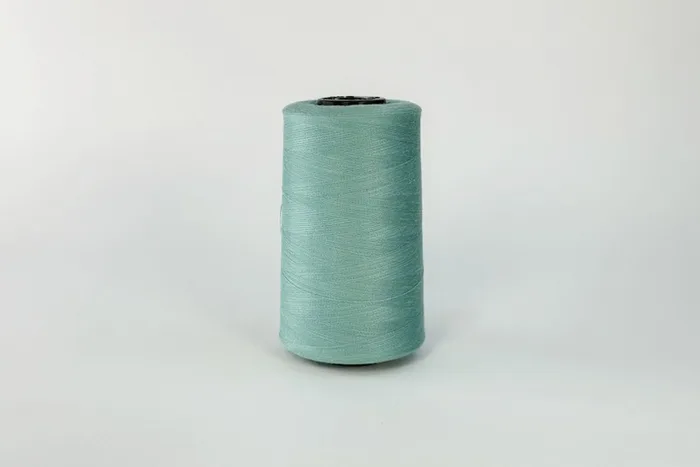 Нитки ПЕ №40/2 5000 м Barva, бірюзовий натуральний, 2096