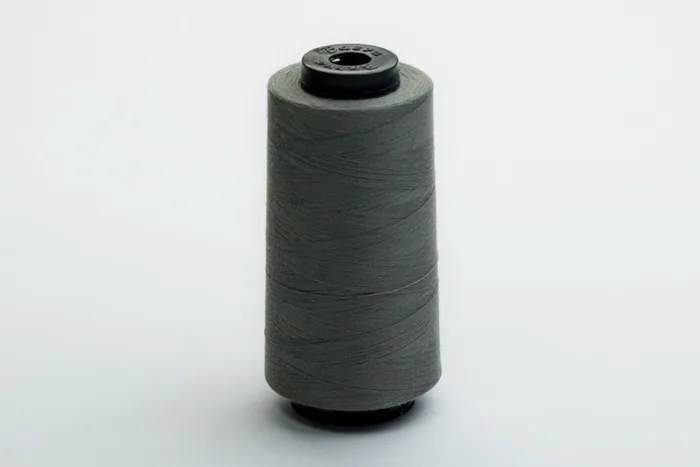 Нитки армовані ПЕ №45/2 3000 м Barva, сірий натуральний, 7047