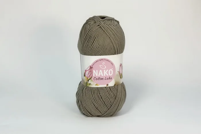 Пряжа Cotton Lux 100гр/330м NAKO, койот, 97547