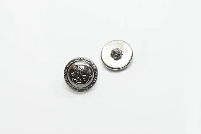 Гудзик 21 мм Mertbutton, нікель чорний, М-140-34-nkbl