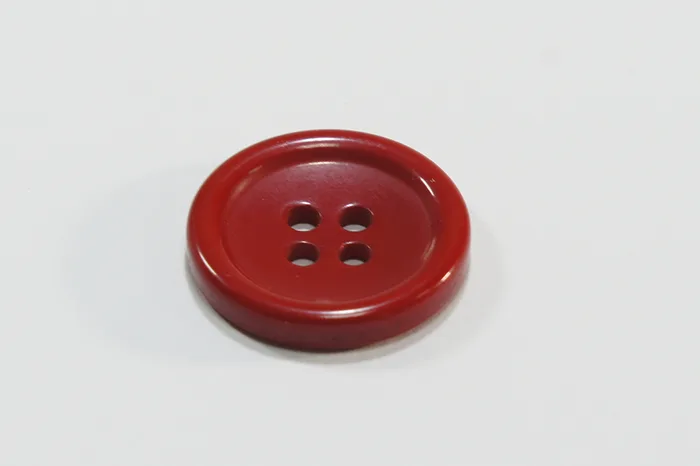 Гудзик 15 мм Mertbutton, червоний, ВР-179-24-0812
