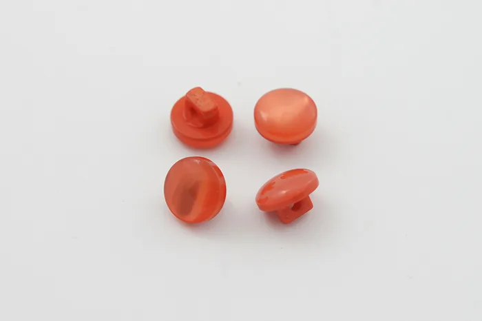 Гудзик 10 мм Mertbutton, кораловий червоний, 4023-16-1222