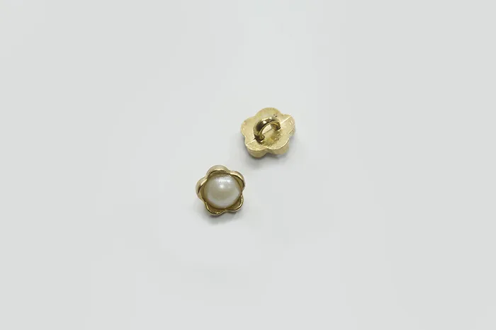 Гудзик 10 мм Mertbutton, золото, Р-289-16-gold