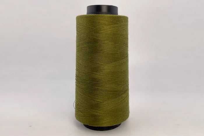 Нитки армовані ПЕ №45/2 3000 м Barva, хакі яскравий, 4040