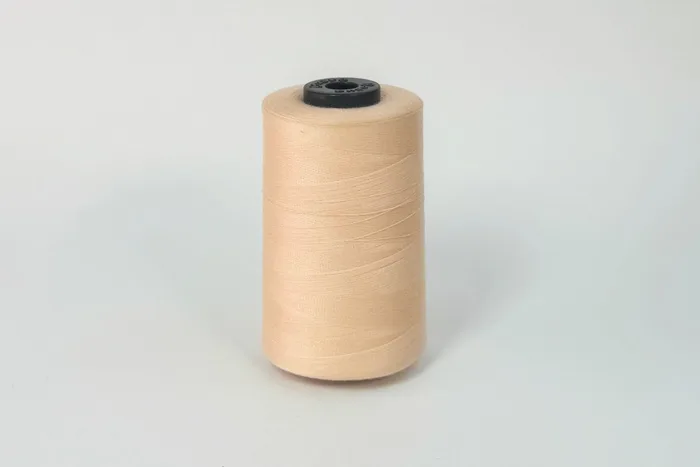 Нитки ПЕ №40/2 5000 м Barva, рожевий кремовий, 1020/1