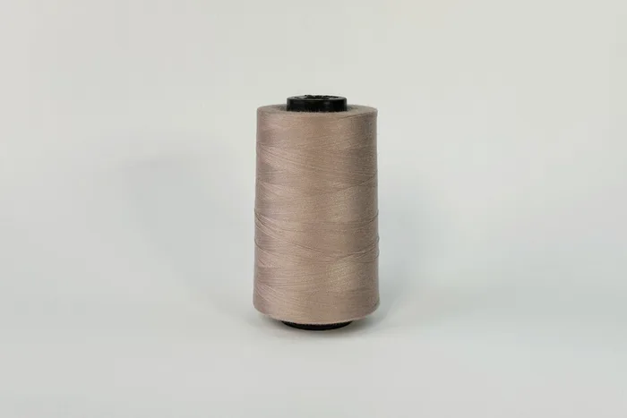 Нитки ПЕ №40/2 5000 м Barva, коричневий натуральний, 7078