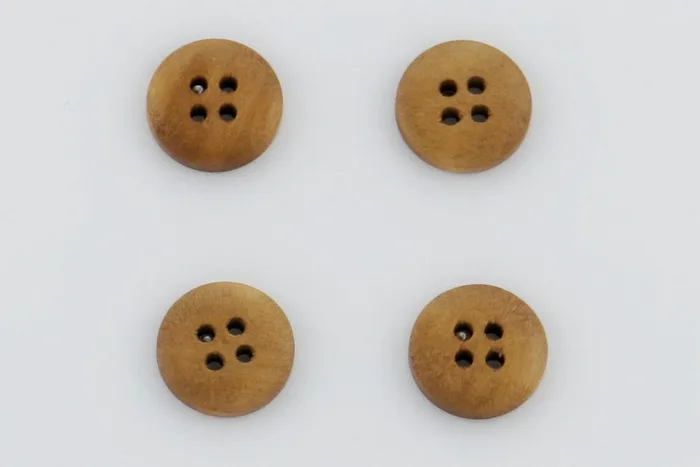 Гудзик 15 мм Mertbutton, бежевий золотистий, 1115-24-0238