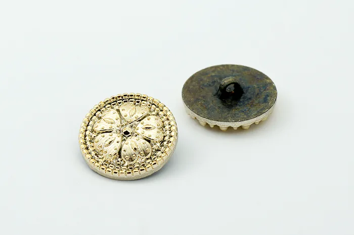 Гудзик 28 мм Mertbutton, золото, 627-44-gold