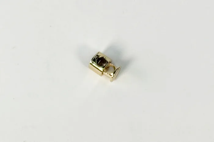 Фіксатор для шнура СТ758 металевий, 10,4 x 7,5 мм MH, золото, 6660-0147-gold