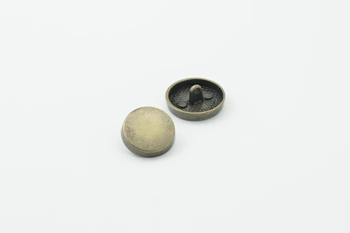 Гудзик 23 мм Mertbutton, латунь стара, MTL-76-36-bronz