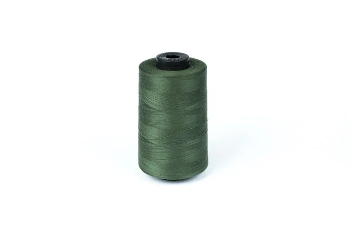 Нитки ПЕ №40/2 5000 м Barva, зелений брудний, 4060