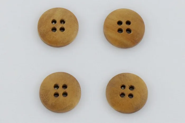 Гудзик 18 мм Mertbutton, бежевий золотистий, 1115-28-0238