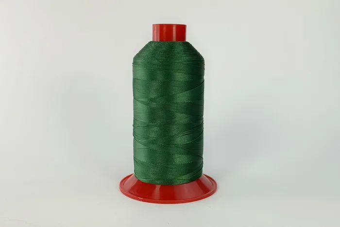 Нитки ПЕ №20, №420/3, 1400 м Barva, зелений натуральний, 4046
