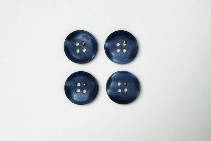 Гудзик 18 мм Mertbutton, синій, 3007-28-0817