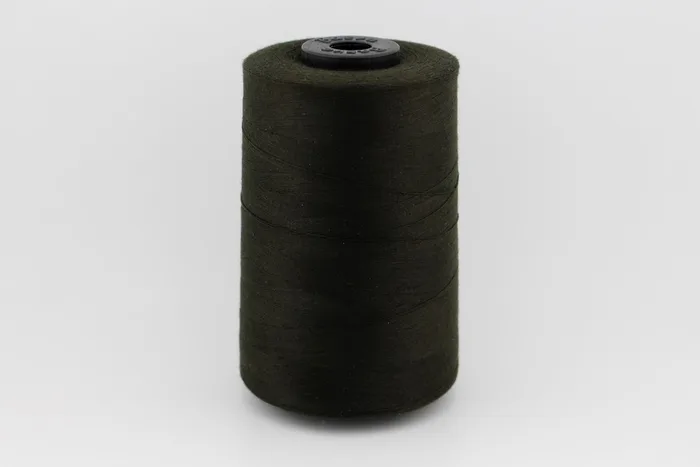 Нитки ПЕ №40/2 5000 м Barva, хакі темний, 4049