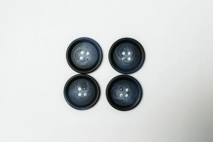Гудзик 23 мм Mertbutton, різнокольоровий, 2607-36-7