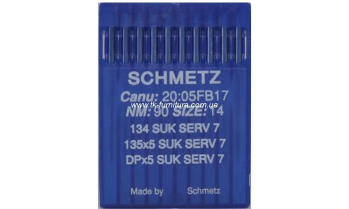 Голки №90 SCHMETZ універсальні, DPx5 SUK