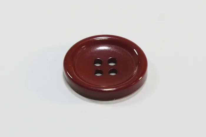 Гудзик 15 мм Mertbutton, червоний темний, ВР-179-24-1188