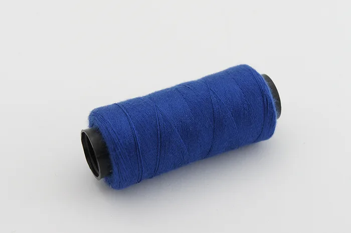 Нитки ПЕ №40/2 250 м Barva, синій яскравий, 2057