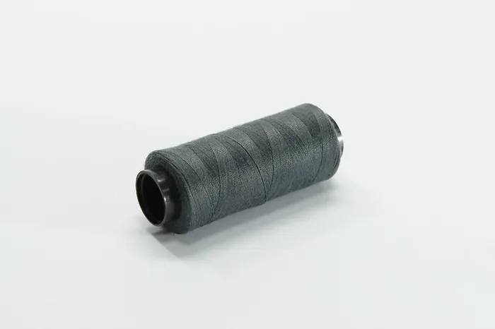Нитки ПЕ №40/2 250 м Barva, сірий темний, 5021