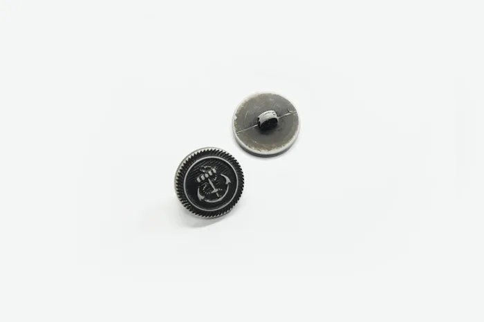 Гудзик 15 мм Mertbutton, чорний, В-40-24-000