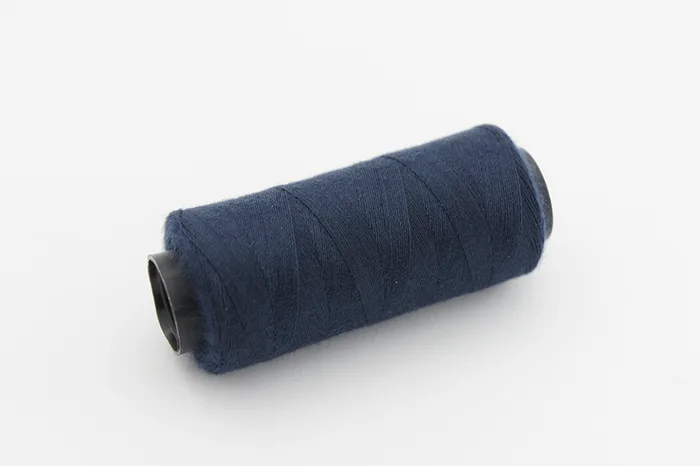 Нитки ПЕ №40/2 250 м Barva, синій темний, 2060