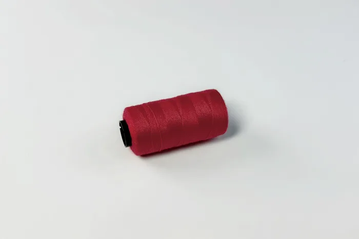 Нитки джинс ПЕ №20/3 150 м Barva, червоний натуральний, 6014
