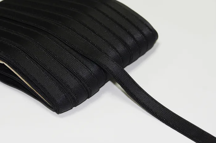 Тасьма еластична для бретелей 15 мм Pars, чорний