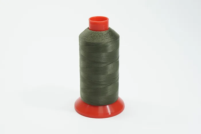 Нитки ПЕ №40, №210/3, 2850 м Barva, зелений брудний, 4065