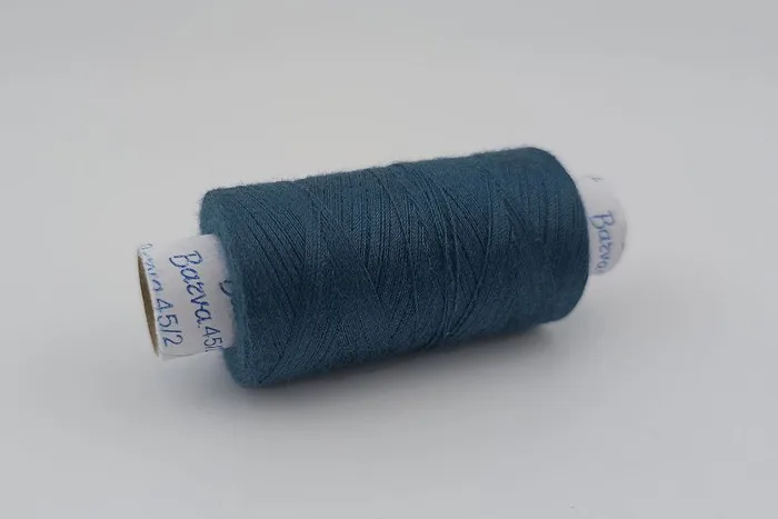 Нитки армовані №45/2 300 м Barva, блакитний світлий, 2012