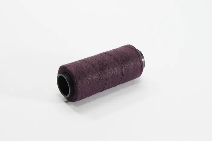 Нитки ПЕ №40/2 250 м Barva, бордовий темний, 6070