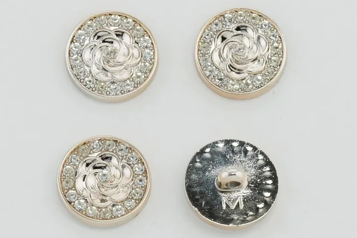 Гудзик 21 мм Mertbutton, золото, FR-10-01-34-gold