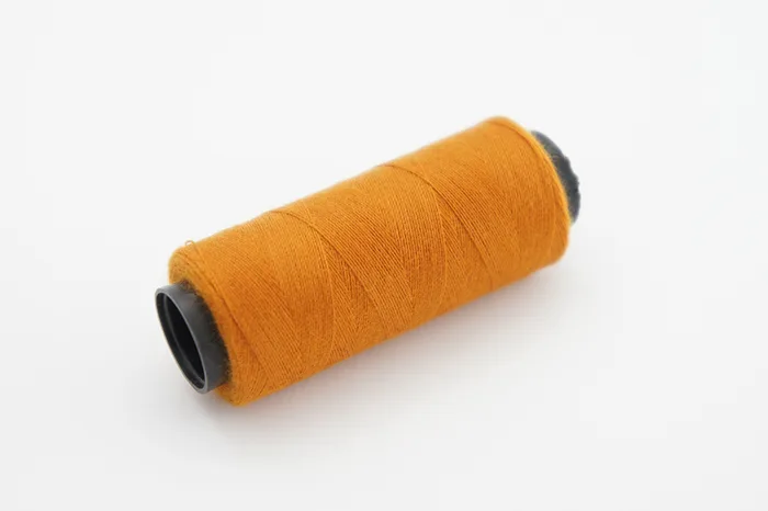 Нитки ПЕ №40/2 250 м Barva, помаранчевий натуральний, 3024