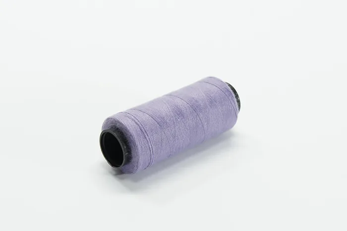 Нитки ПЕ №40/2 250 м Barva, бузковий натуральний, 6058