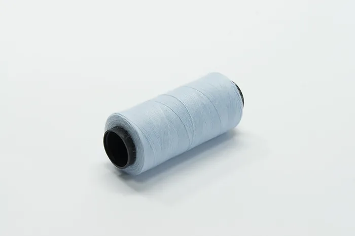 Нитки ПЕ №40/2 250 м Barva, блакитний світлий, 2073