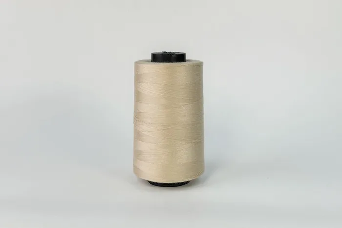 Нитки армовані ПЕ №45/2 3000 м Barva, бежевий натуральний, 1020