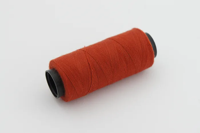 Нитки ПЕ №40/2 250 м Barva, червоний натуральний, 6078