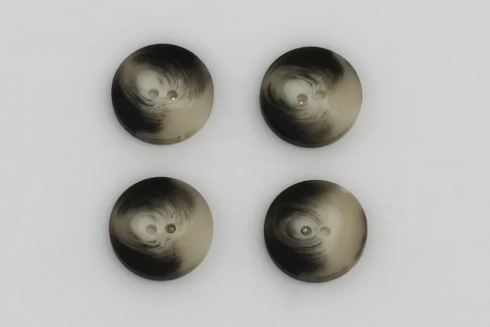 Гудзик 23 мм Mertbutton, какао сірий, FNL-253-36-0105