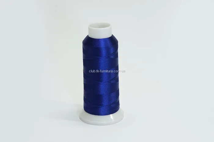 Нитки 100% віскоза №120D/2 2742 м MH, синій, 5840