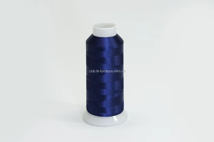 Нитки 100% віскоза №120D/2 2742 м MH, синій, 5818