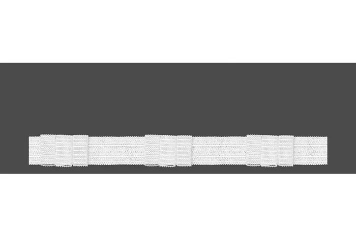 Тасьма для збірки, 25 мм Magam, прозорий, RF3/Z-250-888 М