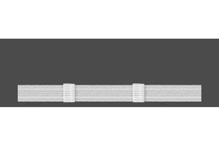 Тасьма для збірки, 25 мм Dilse, прозорий, RF4/Z-150-888 М